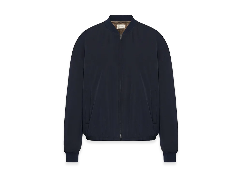 The Row Fenn Wool Jacket "Dark Navy"