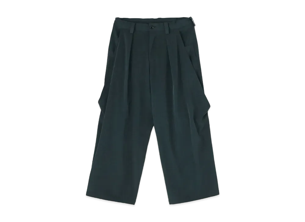 Yohji Yamamoto Y's DECYNE BIG FRONT POCKET PANTS "Green"