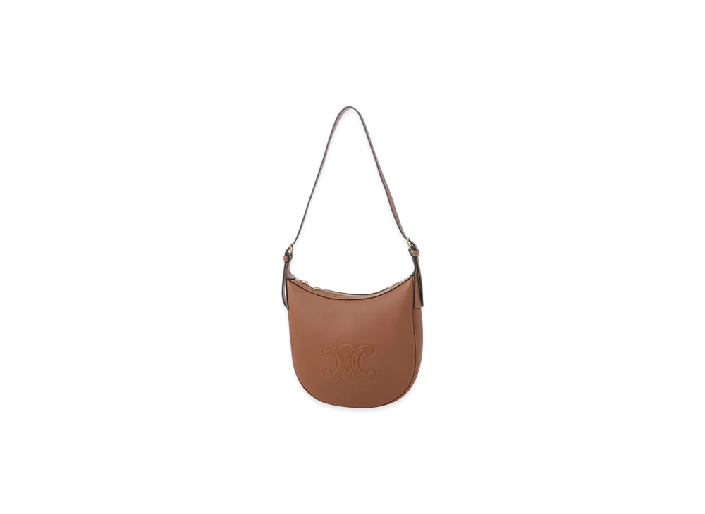 CELINE Small Heloise Cuir Triomphe "Tan"