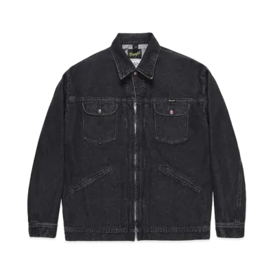 WACKO MARIA WRANGLER / DENIM TRUCKER JACKET "Black"