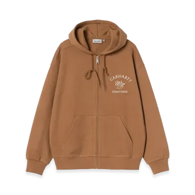 Carhartt WIP Hooded Eightynine Sweat Jacket "Hamilton Brown"