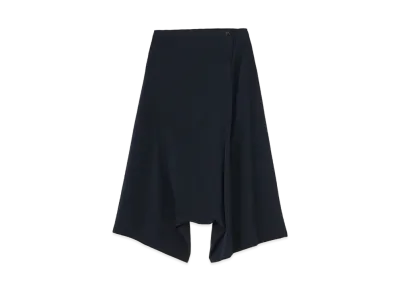 Yohji Yamamoto Y's DECYNE WAIST STRING SAROUEL PANTS "Navy"