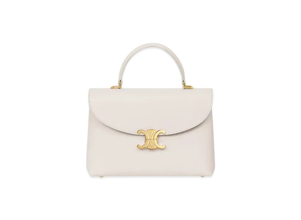 CELINE Medium Nino Bag in Smooth Satinated Calfskin "Rice"