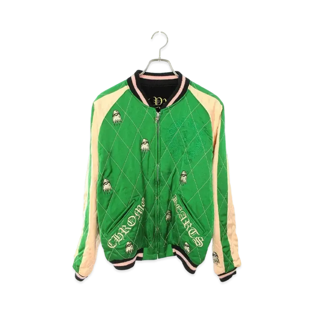 Chrome Hearts x Tailor Toyo PPO Souvenir Reversible Jacket Aoyama 20th Anniversary "Black/Green"