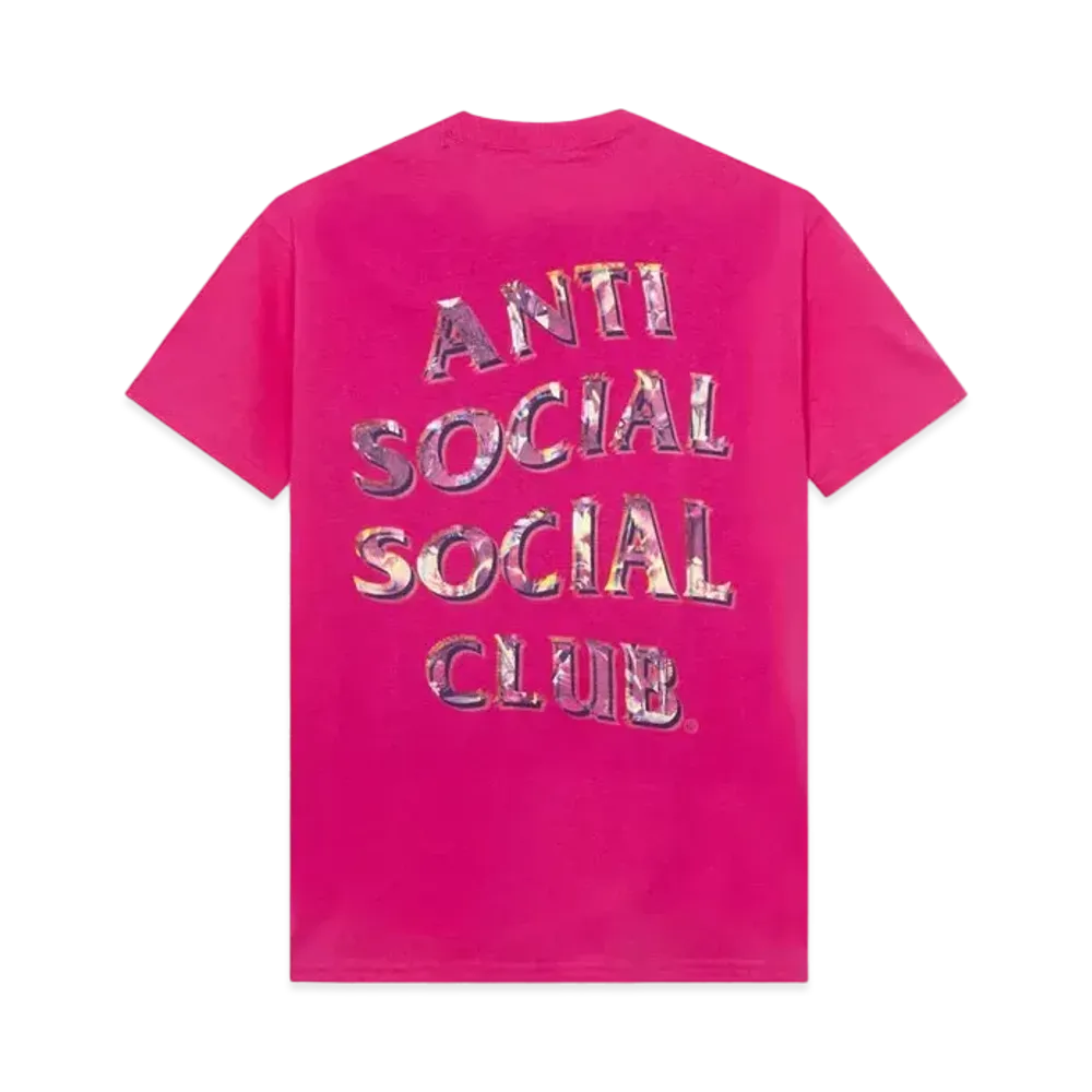 ANTI SOCIAL SOCIAL CLUB FA22 Layer Lock Hot Pink Tee "Hot Pink"
