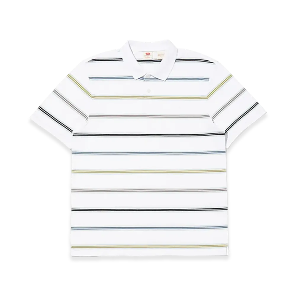 Levi's Authentic Polo Shirts "White Stripe"