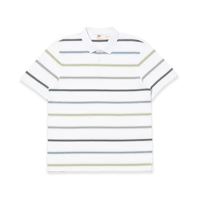 Levi's Authentic Polo Shirts "White Stripe"