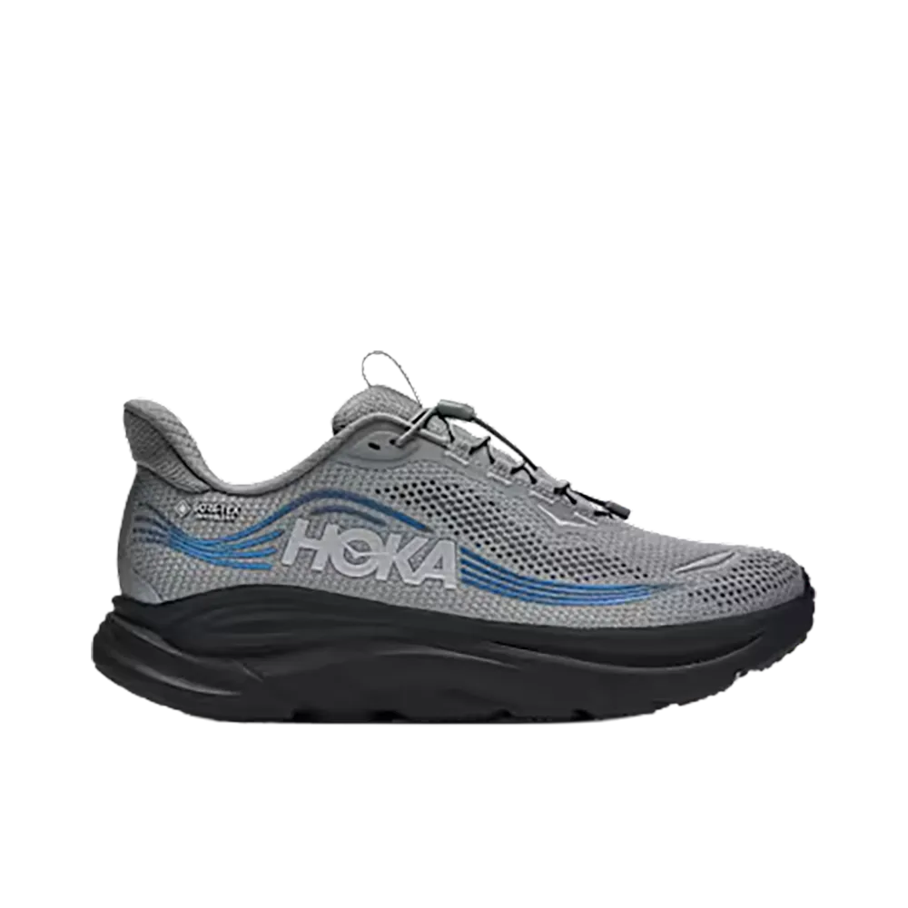 Hoka Clifton 11 GORE-TEX "Galactic Gray/Virtual Blue"