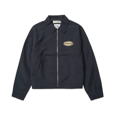 Stussy x Our Legacy Work Shop Blouson Jacket "Midnight Nylon Taffeta"