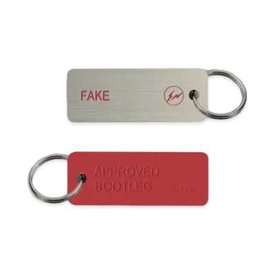 FRAGMENT FAKE Keytag "Steel"