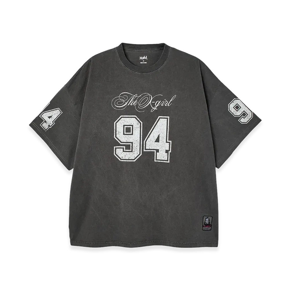 X-Girl Women's Faded Number S/S Big Tee Dress "Black"