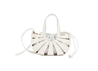 Bottega Veneta Shell "White Frost"