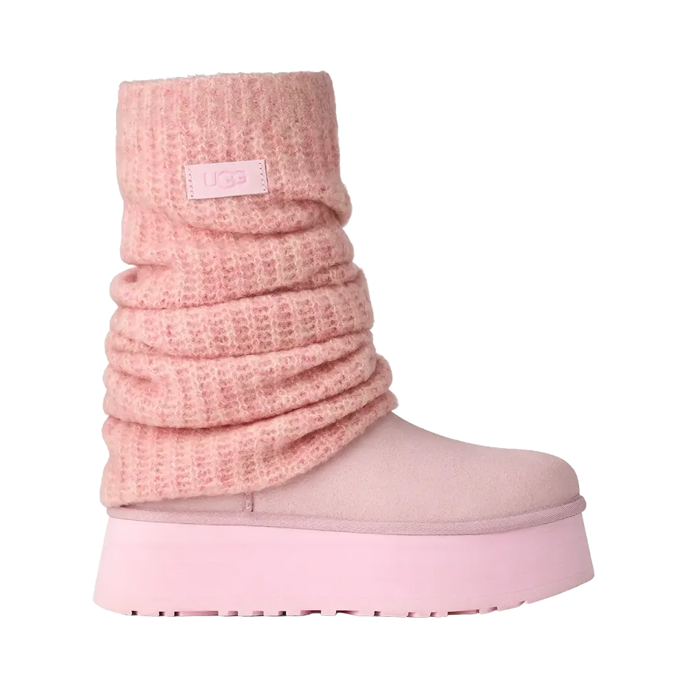 UGG Women's Classic Mini Dipper Legwarmer "Ribbon Candy"