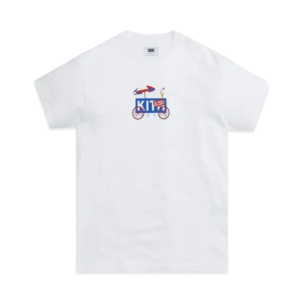 Kith Treats London Ice Cream Cart Tee "White"