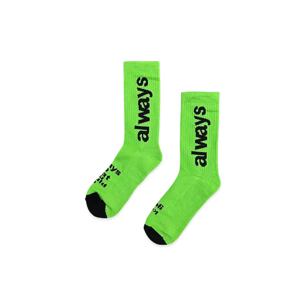 ALWAYTH Always Up Sock "Green"