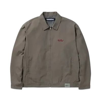 NEIGHBORHOOD Zip Work Jacket "Olive Drab"