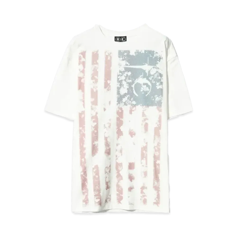 THUG CLUB Old Glory T-Shirt "WHITE"
