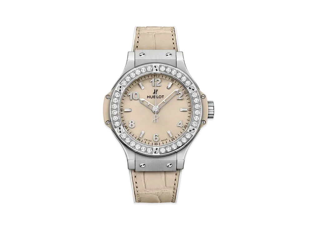 HUBLOT Big Bang Beige Diamonds 38mm