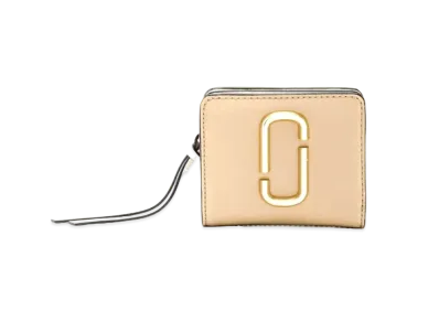 Marc Jacobs The Snapshot Mini Compact Wallet "Sandcastle Multi"