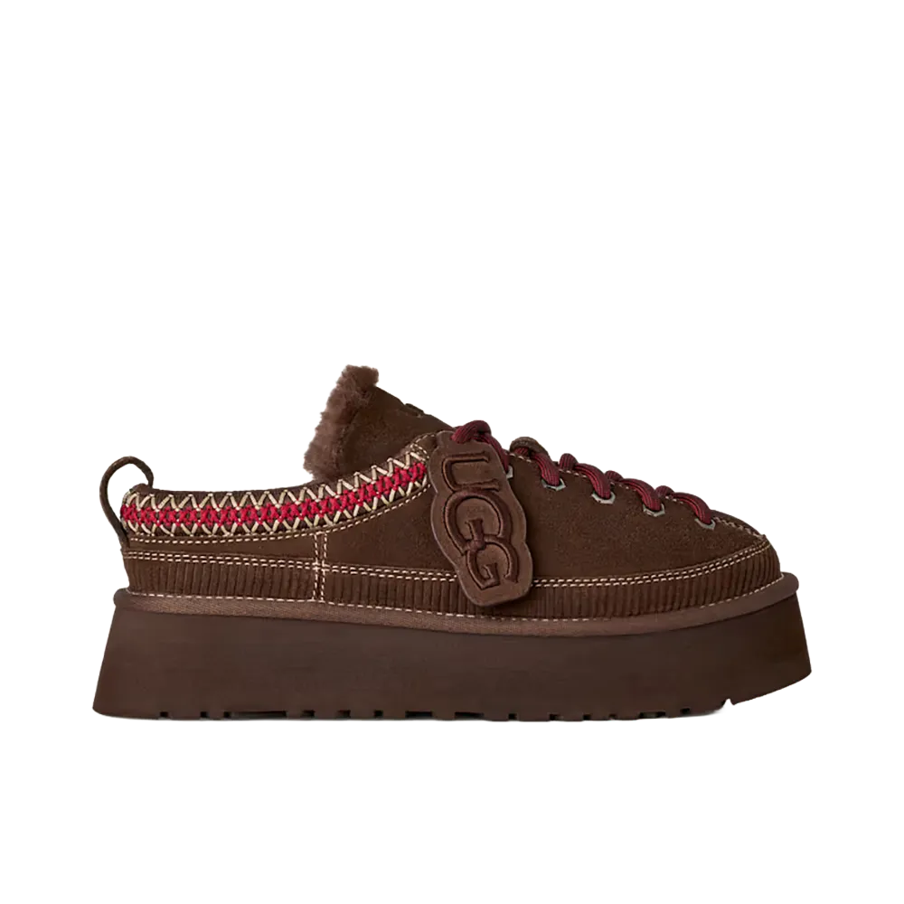 UGG Women's Heritage Lace-Up Slipper "Burnt Cedar"