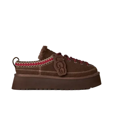UGG Women's Heritage Lace-Up Slipper "Burnt Cedar"