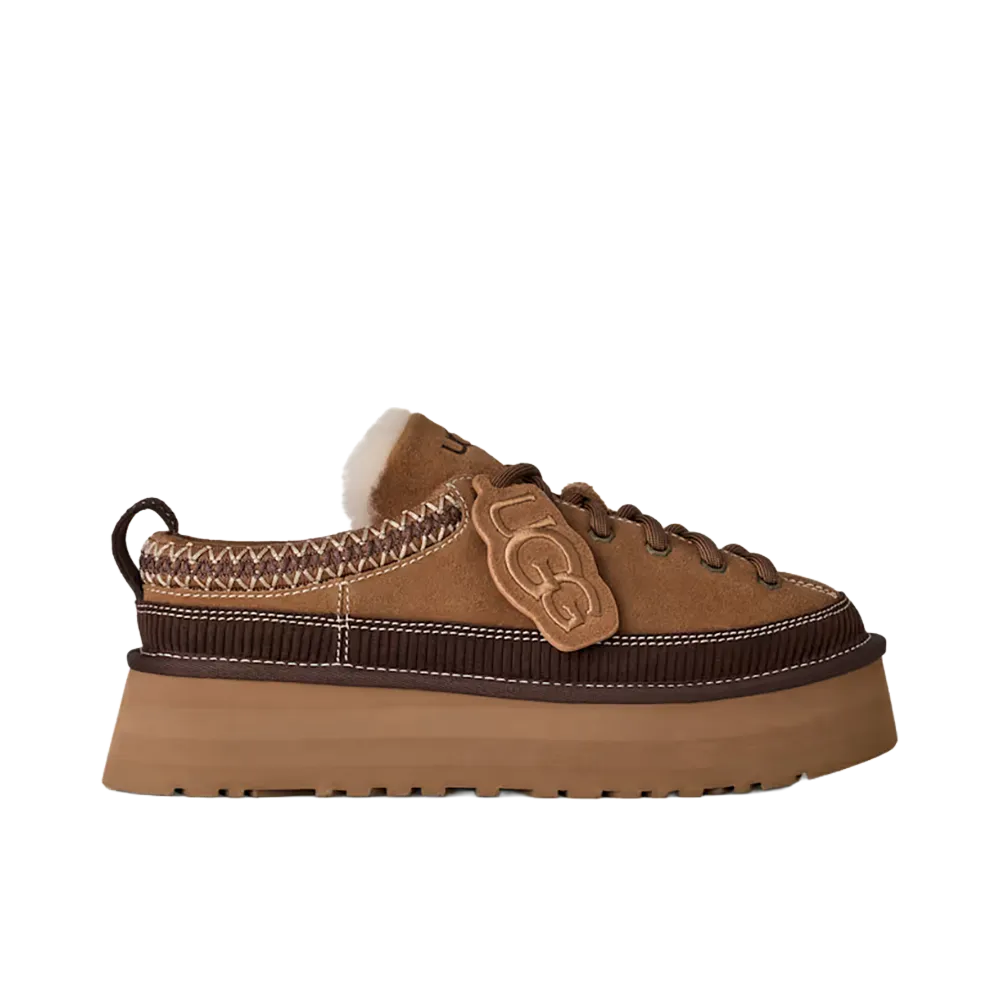 UGG Women's Heritage Lace-Up Slipper "Chestnut"