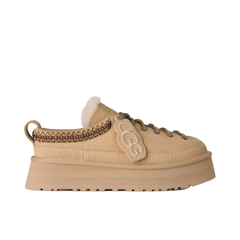 UGG Women's Heritage Lace-Up Slipper "Sand Castle"
