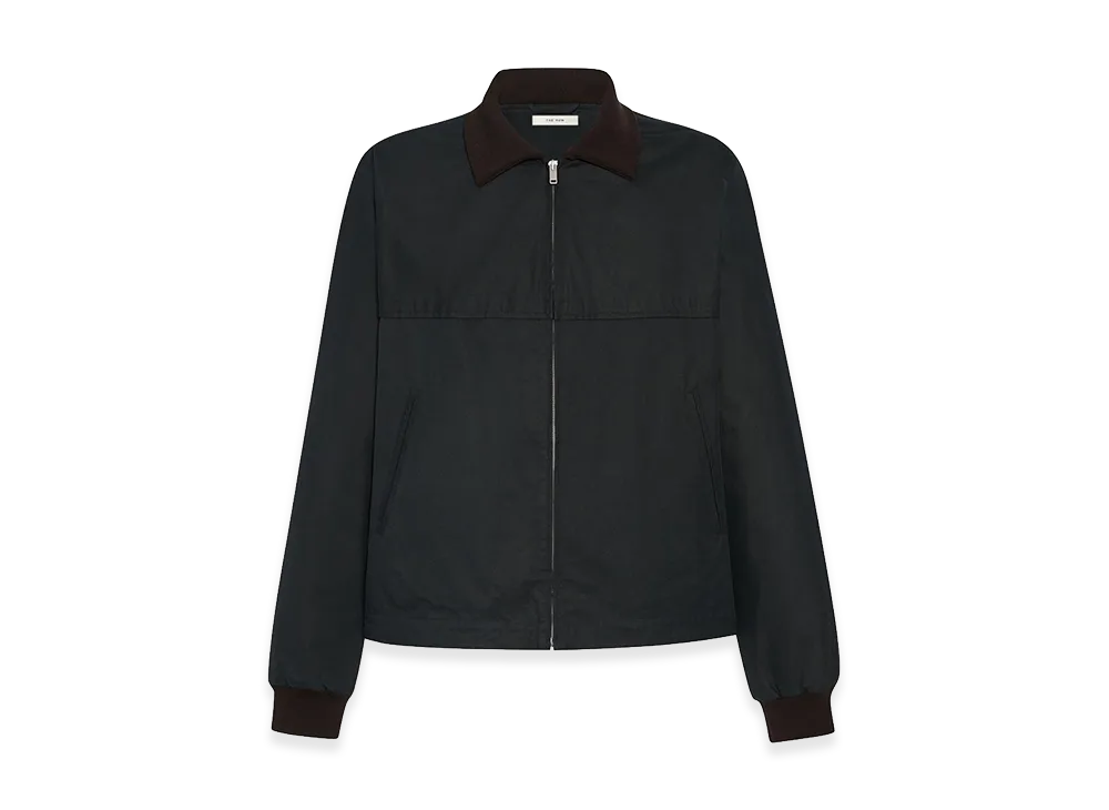 The Row Mantis Cotton Jacket "Faded Black"