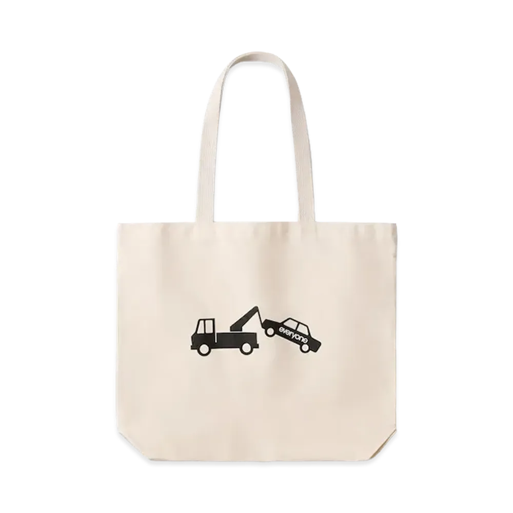 everyone Wrecker Canvas Tote "Natural"
