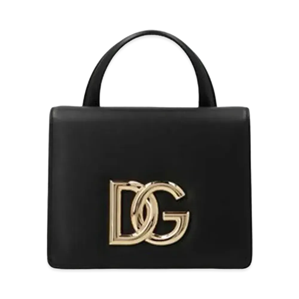 Dolce&Gabbana 3.5 Top Handle Bag Calfskin "Black"
