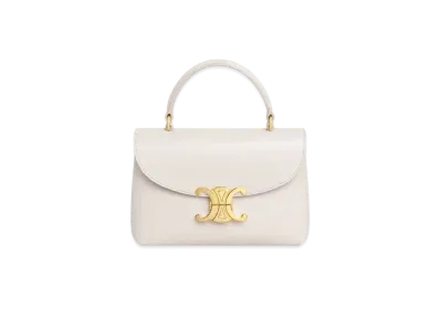 CELINE Teen Nino Bag in Smooth Satinated Calfskin "Rice"