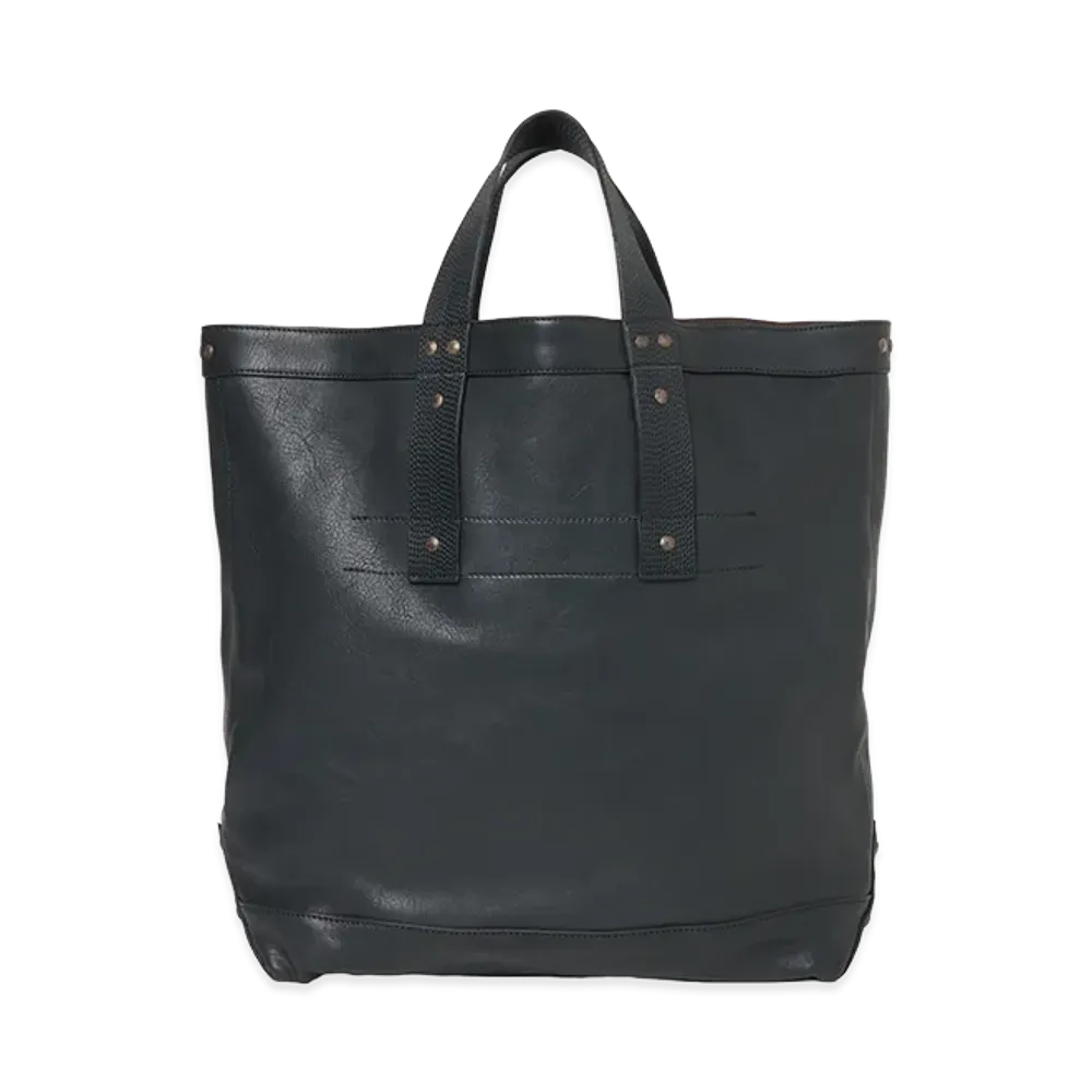 T.T Taiga Takahashi LOT.023 Coal Bag Horse Leather "Black Leather"