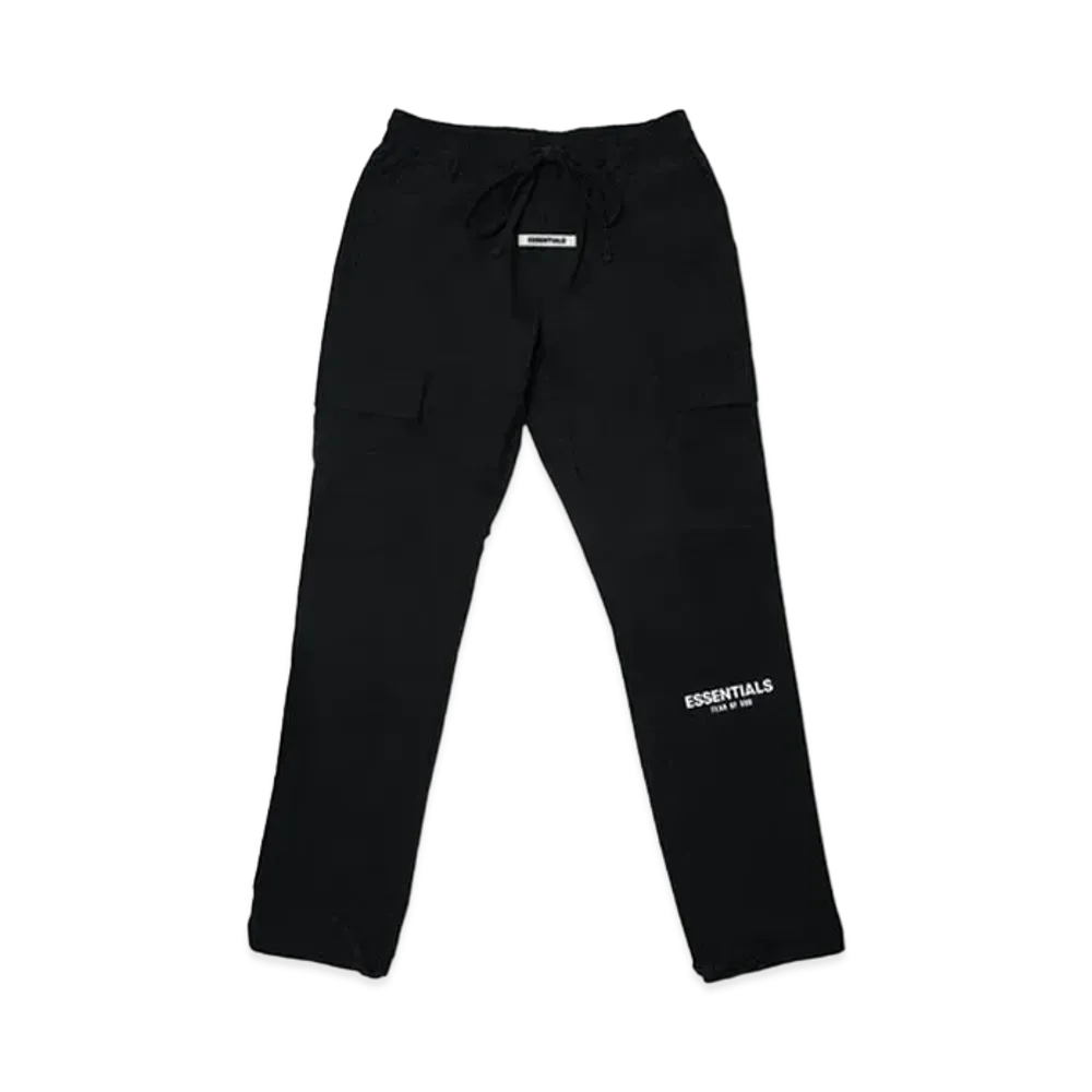 FEAR OF GOD ESSENTIALS Nylon Cargo Pants "Black"