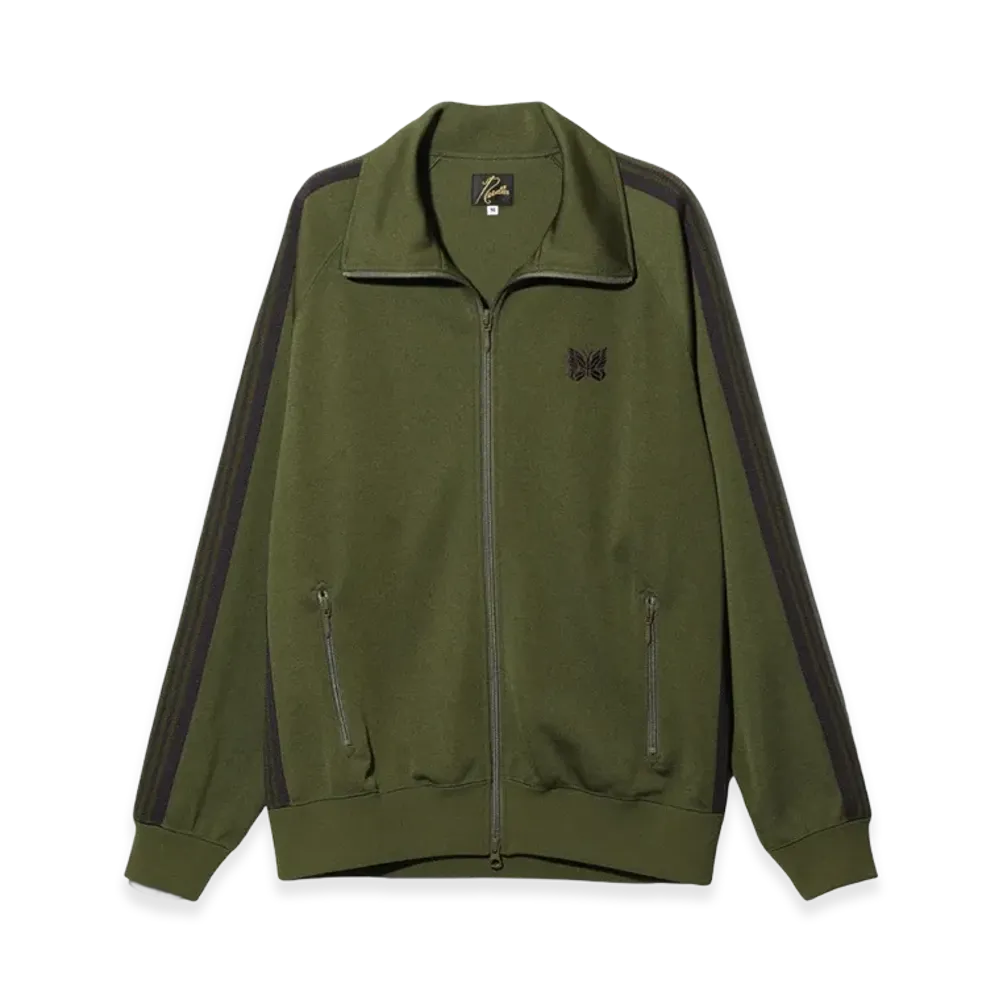 NEEDLES Track Jacket Poly Smooth "Olive"