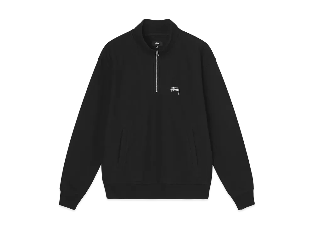 ステューシー オーバーダイ ストック ロゴ モック "ブラック"