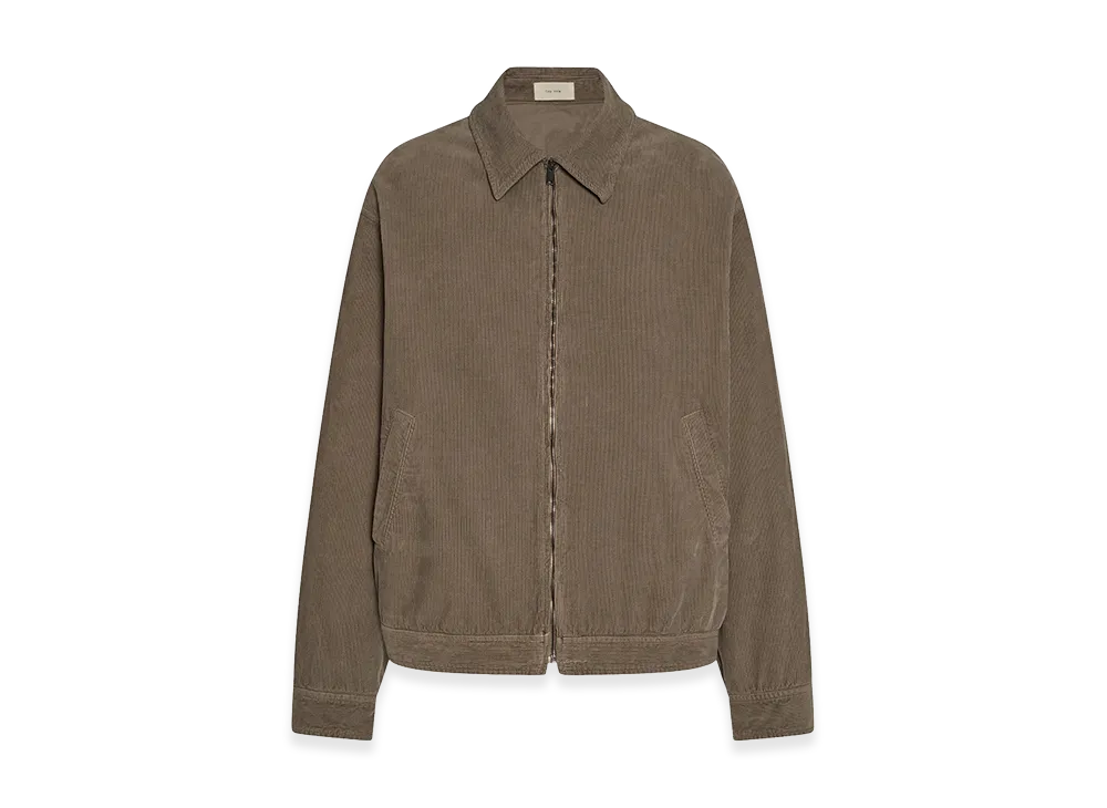 The Row Noggu Cotton Jacket "Light Sepia"