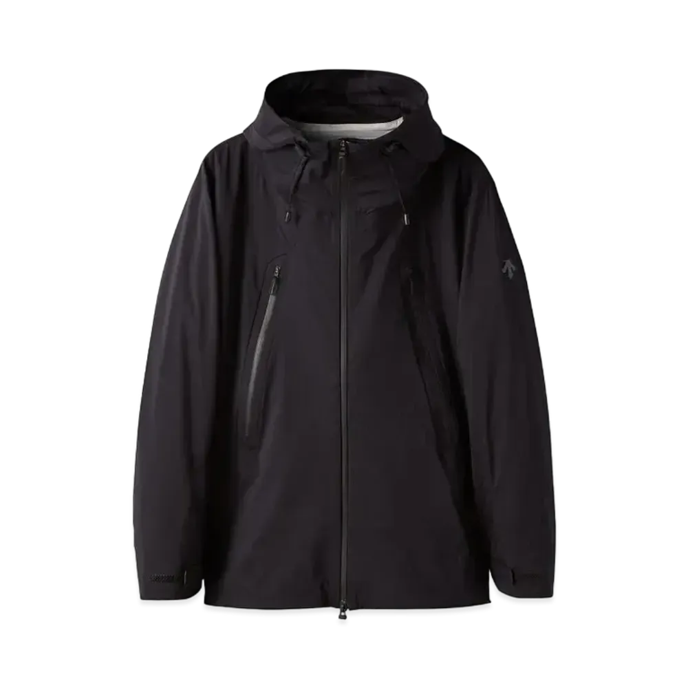 DESCENTE Allterrain Hard Shell Jacket Creas "Black Dark Gray"