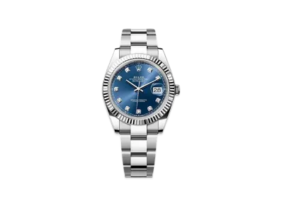 ROLEX Sky-Dweller Oystersteel & White Gold "Blue"