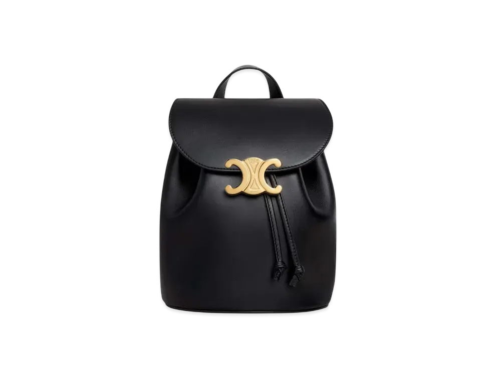 CELINE Backpack Celine Bonnie in Smooth Calfskin "Black"