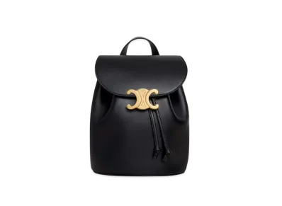 CELINE Backpack Celine Bonnie in Smooth Calfskin "Black"