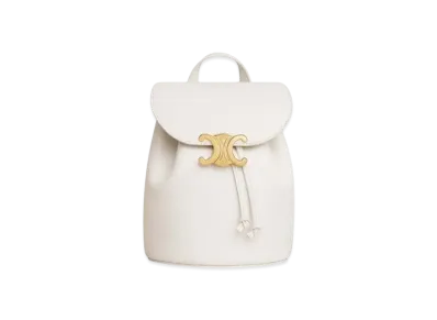 CELINE Backpack Celine Bonnie in Smooth Calfskin "Rice"