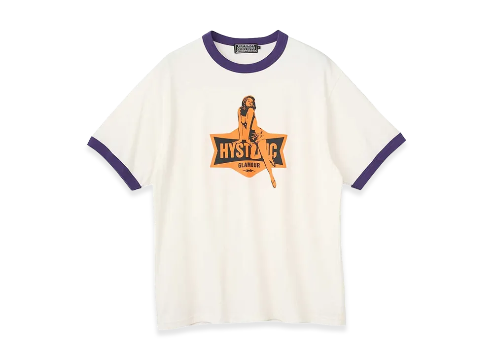 HYSTERIC GLAMOUR Electric Lady Tee "White"