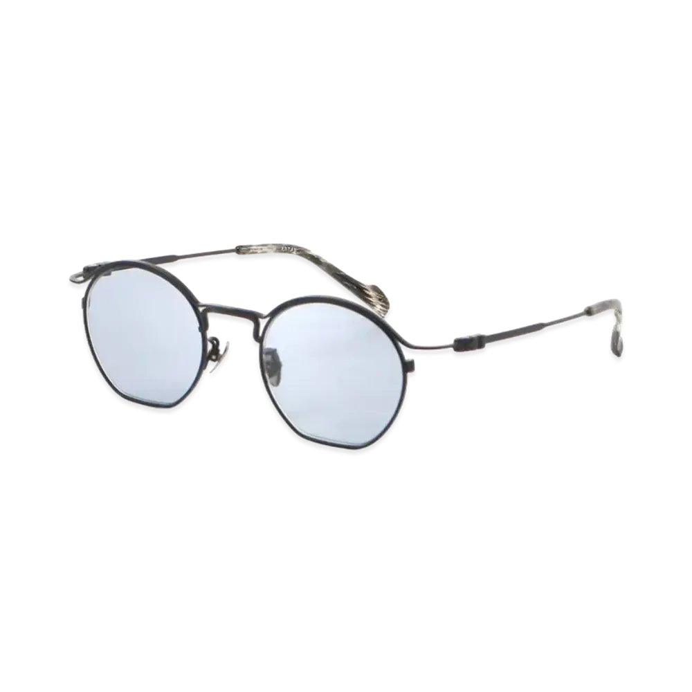 Yohji Yamamoto Pour Homme TITANIUM/BTITANIUM EYEWEAR F "Blue"