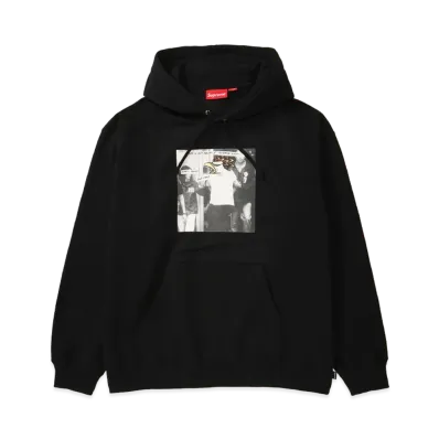 Supreme x ANTIHERO Hooded Sweatshirt "Black"