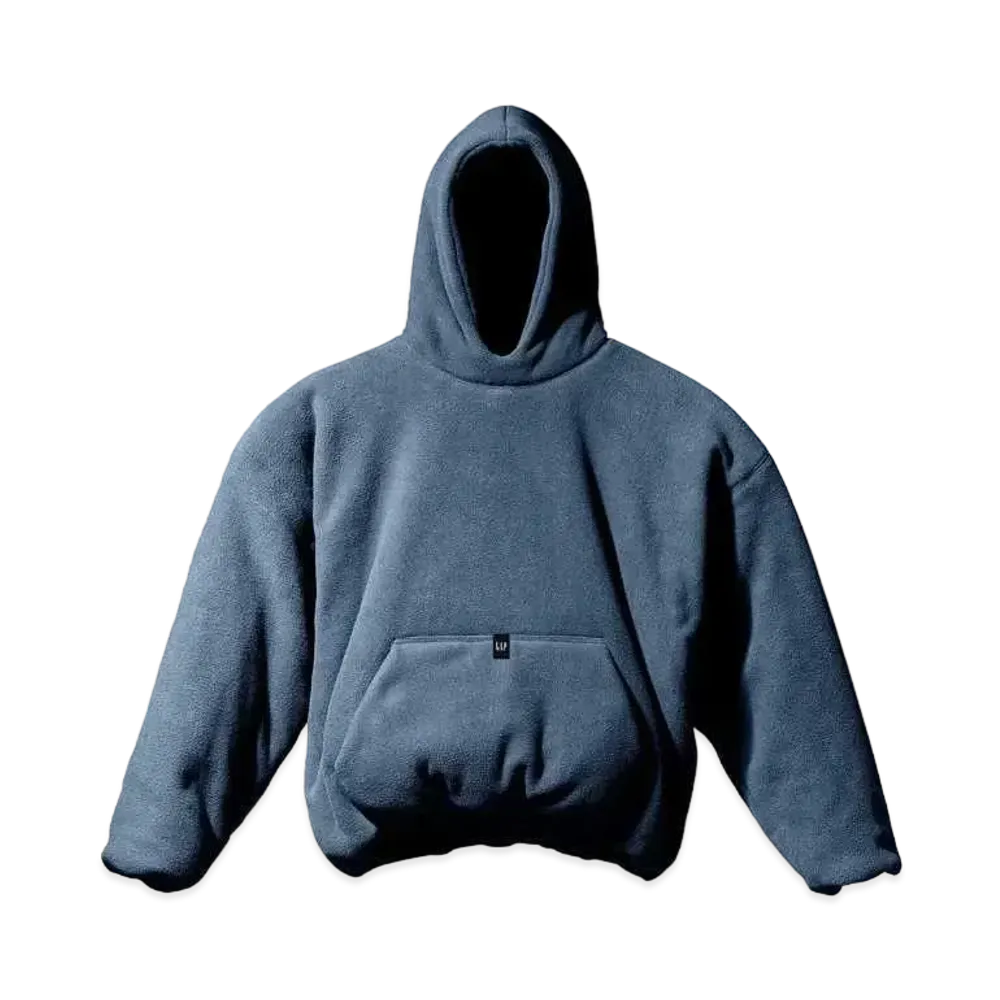 YEEZY GAP Polar Fleece Padded Hoodie "Dark Blue"