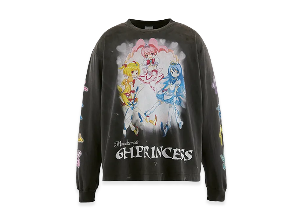 mononoke made LS T-Shirt/Superflat "Black"