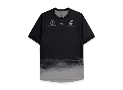 Y-3 x Mercedes AMG Petronas Formula 1 Team Mechanics Short Sleeve Jersey "Black"