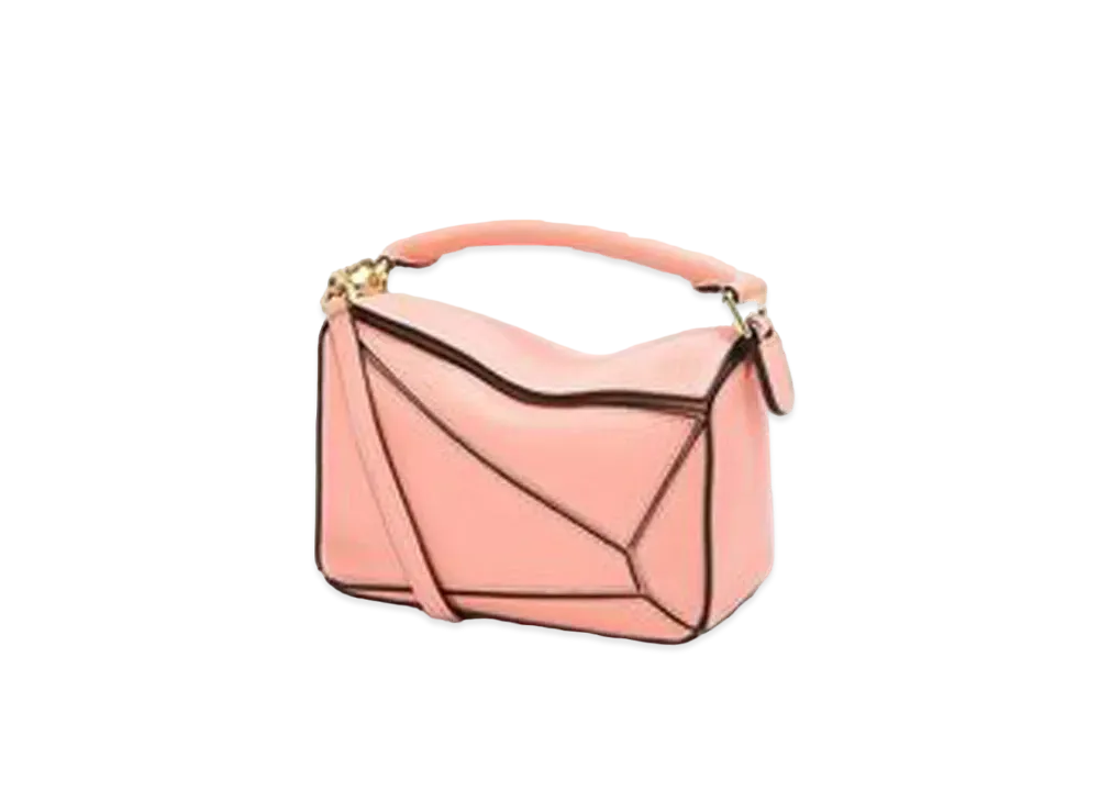 LOEWE Mini Puzzle Bag In Classic Calfskin "Blossom"