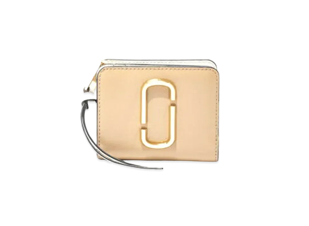 Marc Jacobs The Snapshot Mini Compact Wallet "New Sandcastle Multi"