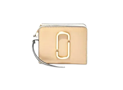 Marc Jacobs The Snapshot Mini Compact Wallet "New Sandcastle Multi"